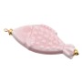 Pesciolio in ceramica rosa antico 28x12 mm conf. 1 pz