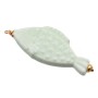 Pesciolio in ceramica verde chiarissimo 28x12 mm conf. 1 pz