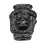 Testa di moro nera 19.5x15.5 mm conf. 2 pz