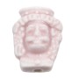 Testa di moro rosa 19.5x15.5 mm conf. 2 pz