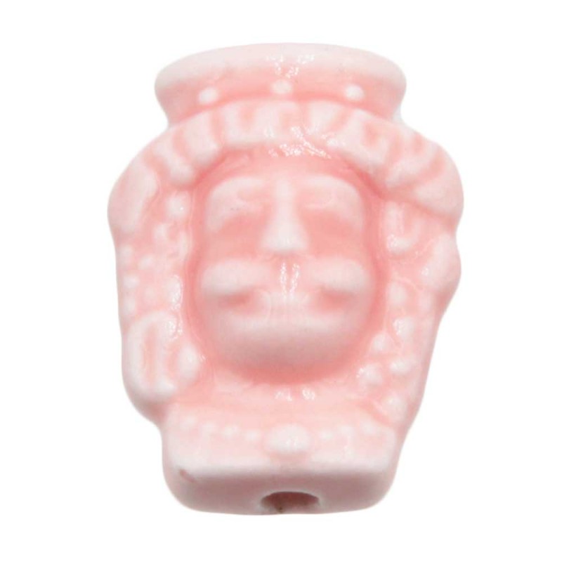 Testa di moro rosa acceso 19.5x15.5 mm conf. 2 pz - mor-1123 - pietreeminuterie.com Testa di moro rosa acceso 19.5x15.5 mm conf. 2 pz (mor-1123) - pietreeminuterie.com