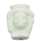 Testa di moro verde chiarissimo 19.5x15.5 mm conf. 2 pz