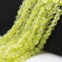 Perline crack vrede scuro tonde lisce 8 mm filo 80 cm circa 100 perline