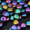 Perline cristallo gettone 12 mm multicolor conf. 10 pz Perline cristallo gettone 12 mm multicolor conf. 10 pz