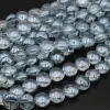 Perline cristallo gettone 12 mm grigio conf. 10 pz Perline cristallo gettone 12 mm grigio conf. 10 pz