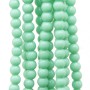 Perline in vetro tiffany 4 mm filo 40 cm