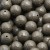 Perline in resina 16 mm sfac. verde militare 10 pz
