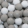 Perline in resina ab 20 mm mix bianche grigie 10 pz