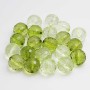 Perline in resina ab mix color verdi 16 mm 10 pz