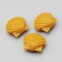 Conchiglia in resina 16 mm nocciola conf. 2 pz