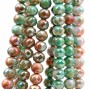 Cristalli diamond cut 8 mm A/B verdi filo 40 cm