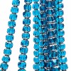 Cristalli diamond cut silver edge sfac. 8 mm smeraldo filo 40 cm Cristalli diamond cut silver edge sfac. 8 mm smeraldo filo 40 cm