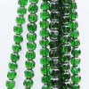 Cristalli diamond cut silver edge sfac. 8 mm viola filo 40 cm Cristalli diamond cut silver edge sfac. 8 mm viola filo 40 cm