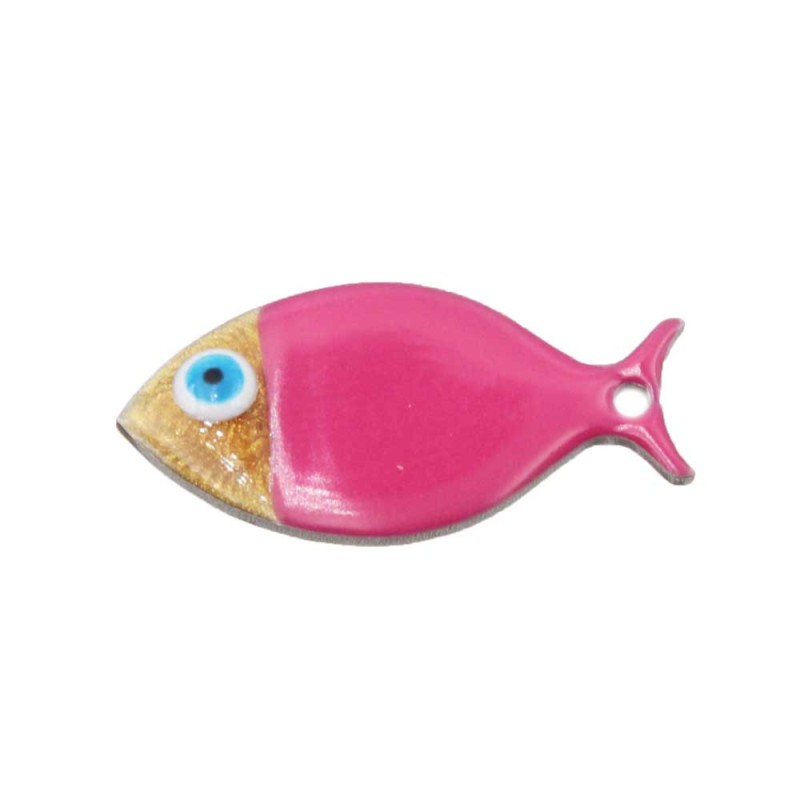 Pesciolino acciaio smaltato rosa pastello oro 24.5x12 mm conf. 1 pz - pesc-4e16 - pietreeminuterie.com Pesciolino acciaio smaltato rosa pastello oro 24.5x12 mm conf. 1 pz (pesc-4e16) - pietreeminuterie.com