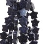 Pietra del sole blu stella 8 mm pacco 10 pz