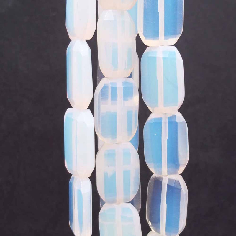 Pietra di luna 18x13x5.6 sfaccettata pacco 2 pz (vf43he) - pietreeminuterie.com