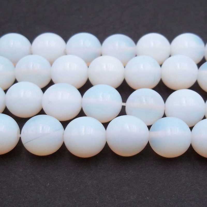 Pietra di luna tonda liscia 12 mm 10 pz (luna-10388) - pietreeminuterie.com