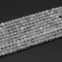 Pietre dure labradorite ronda schiacciata 3 mm filo 40 cm