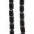 Onice nero barilotto grado A++ 9x6 liscio conf.10 pz