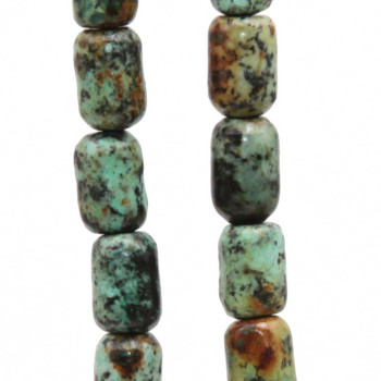 Turchese africano barilotto grado A++ 9x6 liscio conf.10 pz