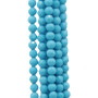Pietre Dure diamond cut turchese 3 mm filo 40 cm