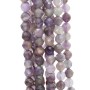 Ametista tonda sfac. 4 mm grado A++ filo 40 cm