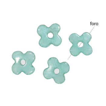 Avventurina fiore 15 mm pacco 5 pezzi