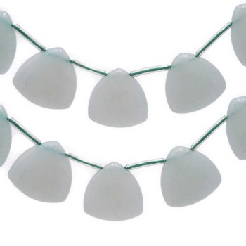 Pietre Dure avventurina 20 mm foro laterale pacco 2 pz 