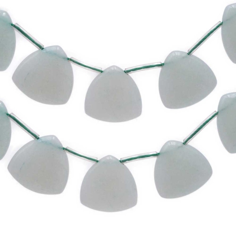 Pietre Dure avventurina 20 mm foro laterale pacco 2 pz (Pd10) - pietreeminuterie.com