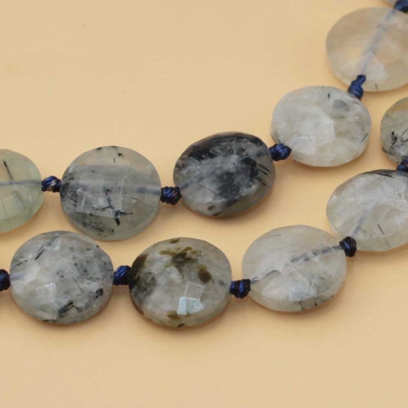 Quarzo rutilato gettone sfacc. 12 mm AAAA Quality 4 pz (qua-12mm) - pietreeminuterie.com