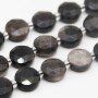 Gettone tormalina nera sfac. 10 mm conf. 4 pz