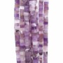 Pietre dure Heishi ametista rondelle 4x2.5 mm filo da 40 cm