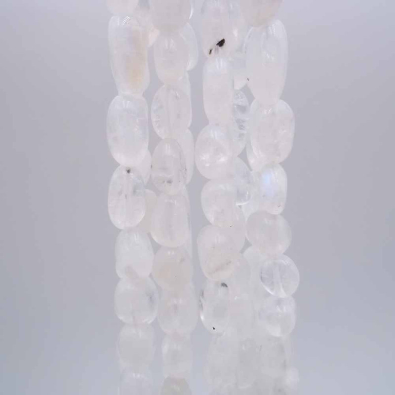 Pepite labradorite bianca 6/10 mm filo da 40 cm (labr239) - pietreeminuterie.com