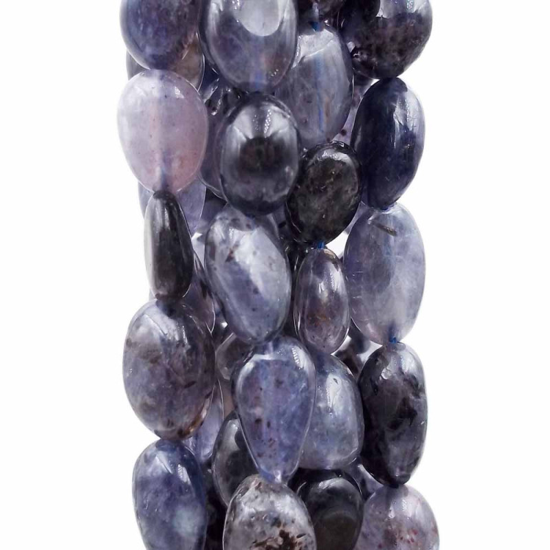 Lolite pepite 6/10 mm filo 35 cm (lolit51) - pietreeminuterie.com