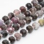 Rondelle pietre dure tormalina 7.5x6 mm sfacc. conf. 6 pz