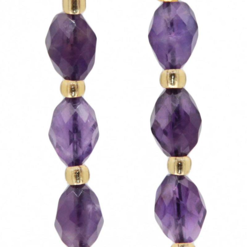 Ametista ovale 8.5x6 mm grado A++ conf. 6 pz (ame-q122) - pietreeminuterie.com