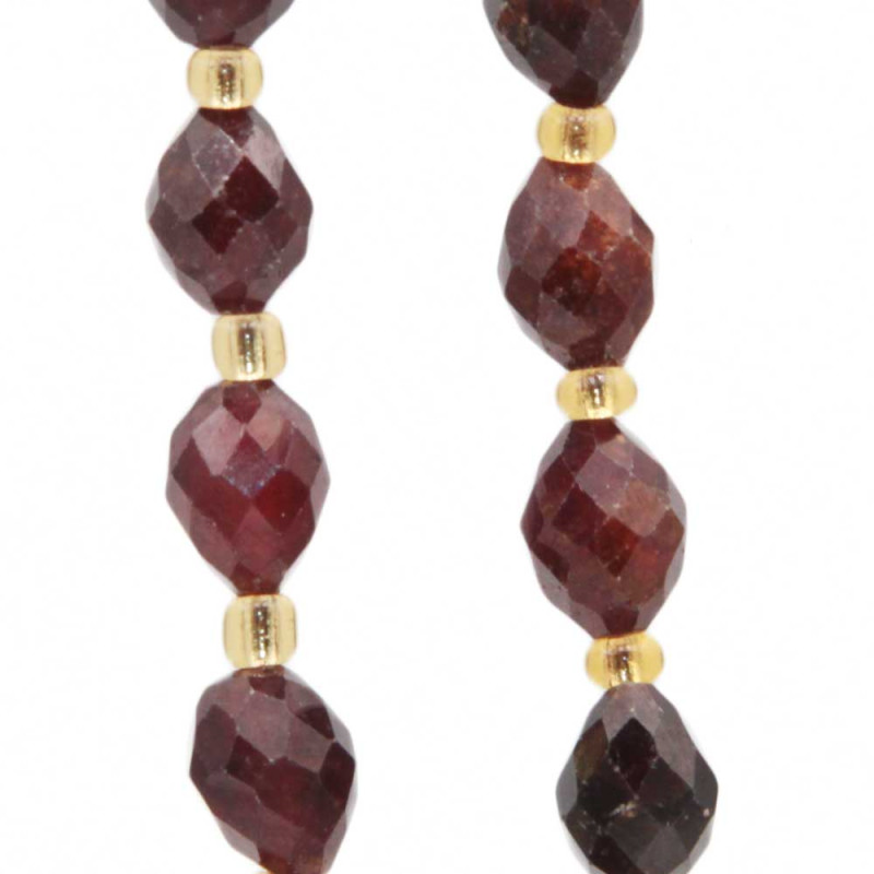 Granato ovale 8.5x6 mm grado A++ conf. 6 pz (gra-q122) - pietreeminuterie.com