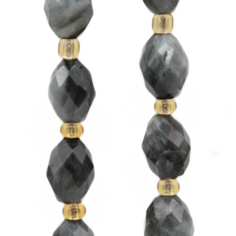 Occhio di tigre grigia ovale 8.5x6 mm grado A++ conf. 6 pz (rod-qtig) - pietreeminuterie.com