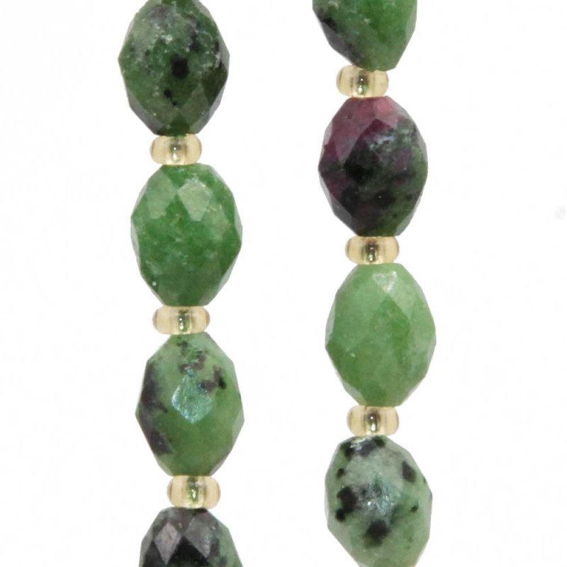 Rubizoisite ovale 8.5x6 mm grado A++ conf. 6 pz (rubi-088) - pietreeminuterie.com