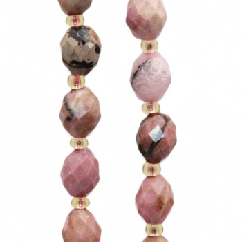 Rodonite striata ovale 8.5x6 mm grado A++ conf. 6 pz