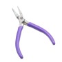 Pinza punta piatta professionale rivestita plastica 1 pz