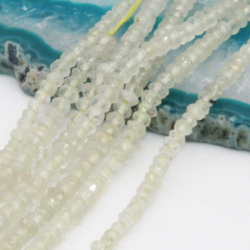 Prenite rondelle Grado A++ 3 mm filo 40 cm (pre-sf366) - pietreeminuterie.com