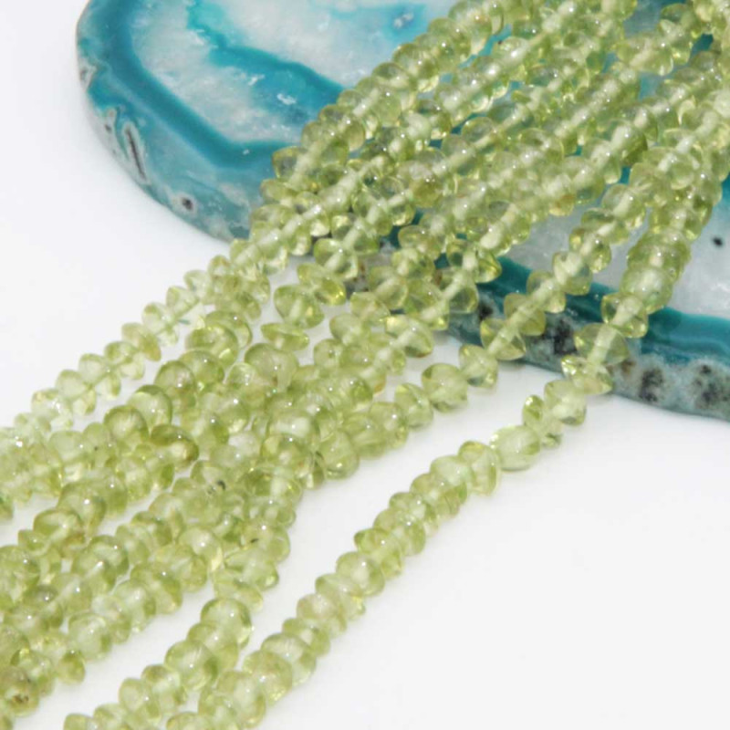 Prenite rondelle grado A++ 3x2 mm filo 40 cm (roro-9930) - pietreeminuterie.com