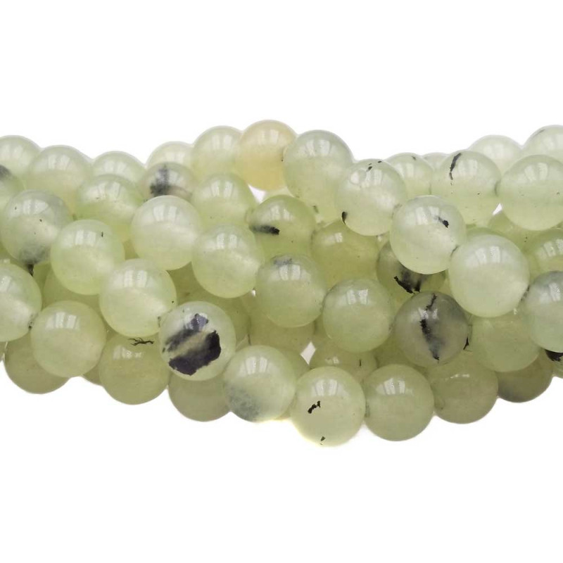 Prenite 6 mm tonda liscia filo 40 cm (PRE101) - pietreeminuterie.com