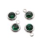 Punto luce acciaio 5.5 mm dark green conf. 1 pz