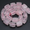 Quarzo rosa colonna 16x11 mm sfac. conf. 2 pz (col-ama22) - pietreeminuterie.com