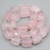 Quarzo rosa colonna 16x11 mm sfac. conf. 2 pz (col-ama22) - pietreeminuterie.com