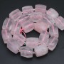 Quarzo rosa colonna 16x11 mm sfac. conf. 2 pz