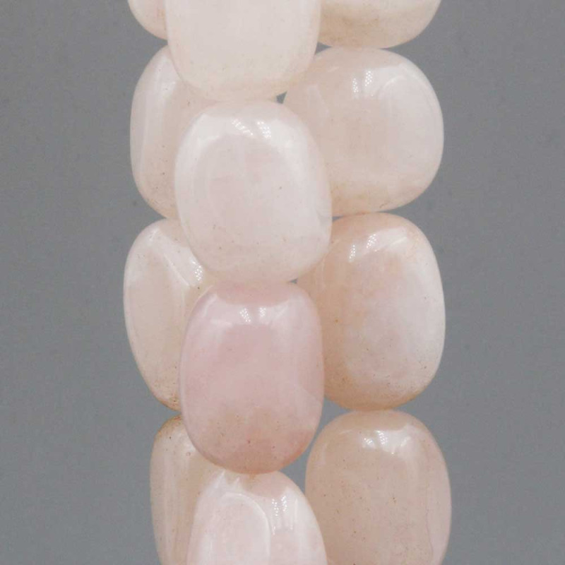 Quarzo rosa pepite lisce 13/17 mm 10 pz (pep1qua) - pietreeminuterie.com