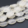 Quarzo lemon ovale liscio grado A++ 18x13 mm conf. 4 pz